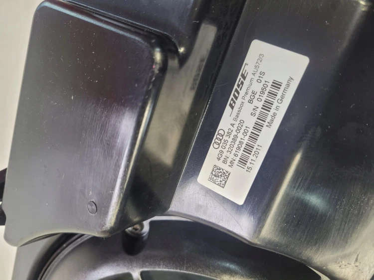 OBUDOWA TUBY TUBA BOSE AUDI A6 C7 AVANT 4G9035382A