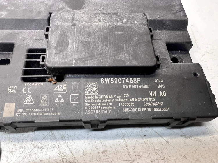 MODUŁ STEROWNIK GATEWAY AUDI A5 8W 8W5907468F