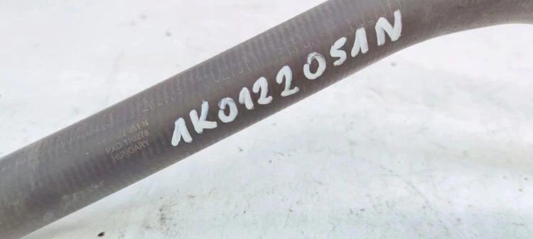 RURA WĄŻ WODY AUDI A3 8P VOLKSWAGEN SEAT SKODA 2.0 FSI 1K0122051N