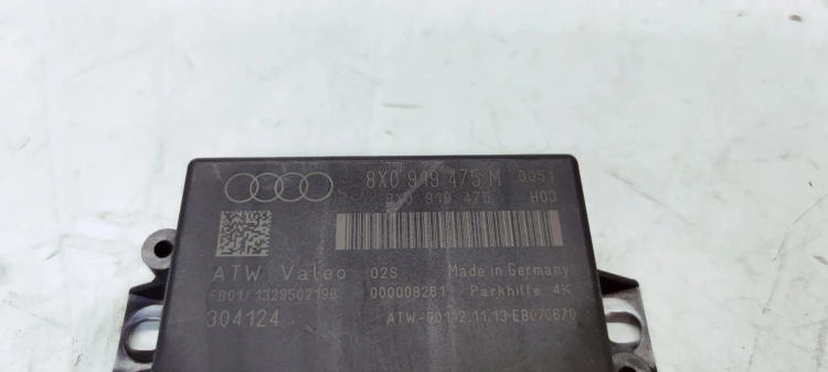 STEROWNIK CZUJNIKÓW PARKOWANIA PDC AUDI A1 8X Q3 8U 8X0919475M