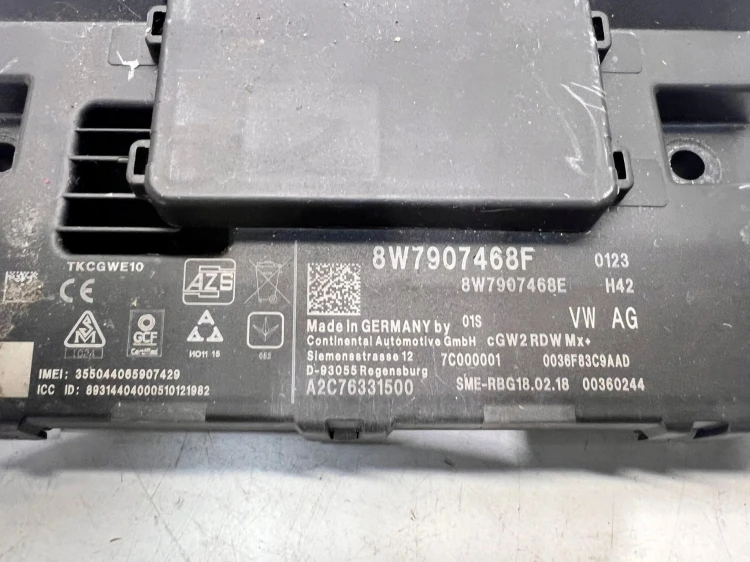 MODUŁ STEROWNIK GATEWAY AUDI A4 B9 A5 Q5 FY 8W7907468F