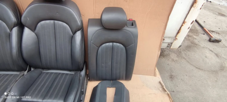 FOTEL FOTELE S LINE AUDI A7 4G8 GRZANE ELEKTRYKA !