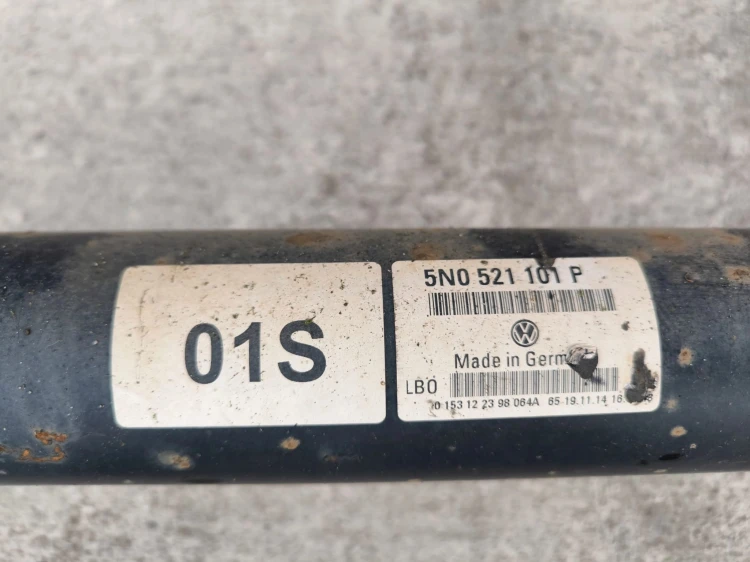 WAŁ NAPĘDOWY AUDI Q3 8U 2.0 TDI QUATTRO ORYGINAŁ 5N0521101P !!!