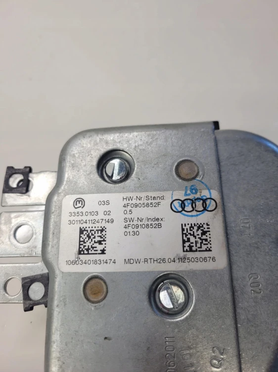 BLOKADA KIEROWNICY AUDI A6 C6 LIFT Q7 4F0905852F