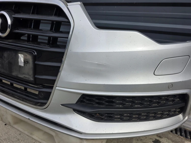 ZDERZAK PRZÓD KOMPLETNY AUDI A6 C7 S LINE SPRYSKI 4 X PDC ORYGINAŁ LX7W !!!