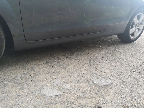 LISTWA PROGOWA LEWA STRONA AUDI TT 8J LX7Z