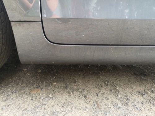 LISTWA PROGOWA LEWA STRONA AUDI TT 8J LX7Z