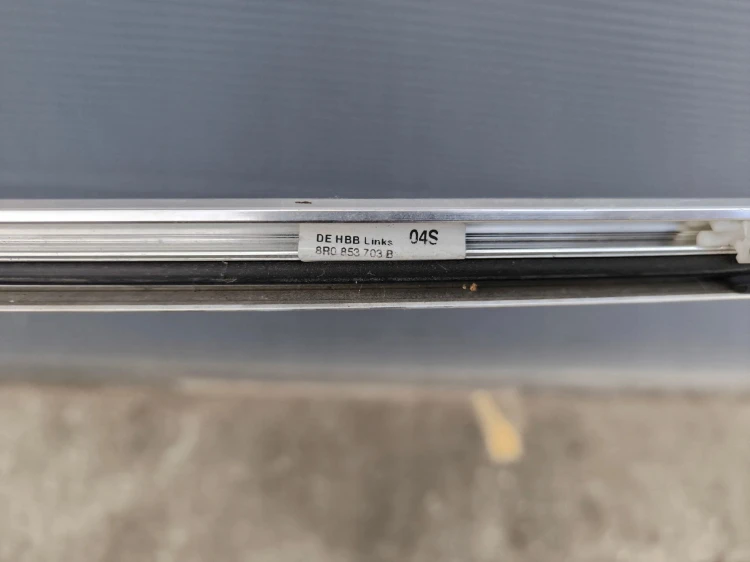 LISTWA CHROM LEWA KAROSERYJNA AUDI Q5 8R 2008-2016 8R0853703 ORYGINAŁ !!!