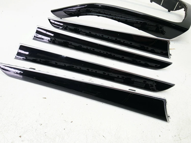 DEKOR DEKORY TUNELU DRZWI AUDI A4 B8 A5 8T BLACK PIANO CZERŃ FORTEPIANOWA