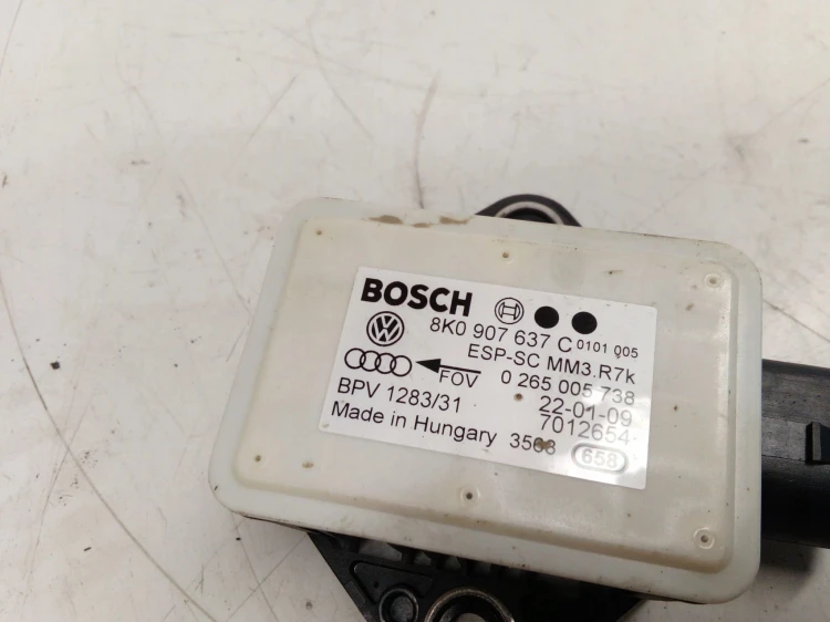 CZUJNIK MODUŁ SENSOR ESP AUDI A4 A5 Q5 8K0907637C