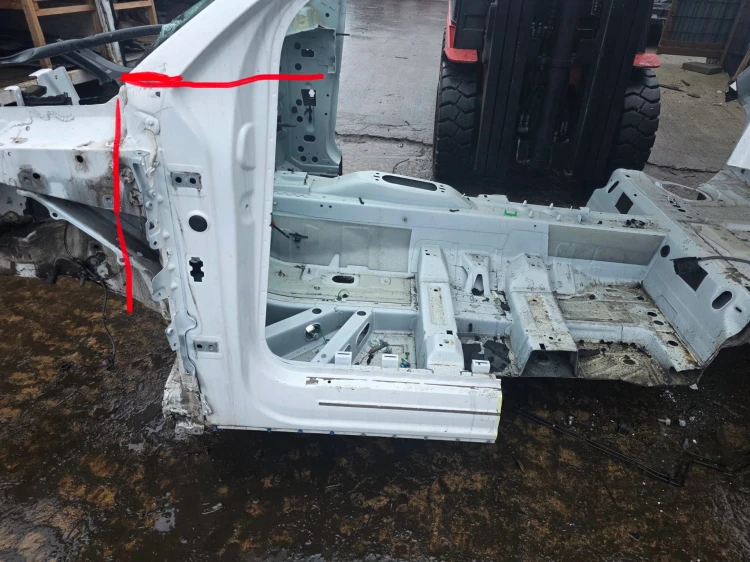 ĆWIARTKA PRÓG BOK LEWA STRONA SŁUPEK A AUDI Q5 80A FY ORYGINAŁ !!!