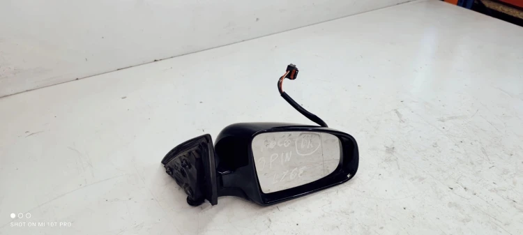 LUSTERKO ZEWNĘTRZNE PRAWE AUDI A6 C6 LZ6E 9 PIN UK
