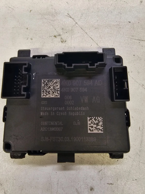 STEROWNIK SZYBERDACHU AUDI A6 C8 A8 A7 4K0907594AD