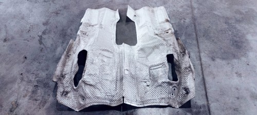 OSŁONA TERMICZNA TUNELU AUDI A6 C7 A7 4G0803979F