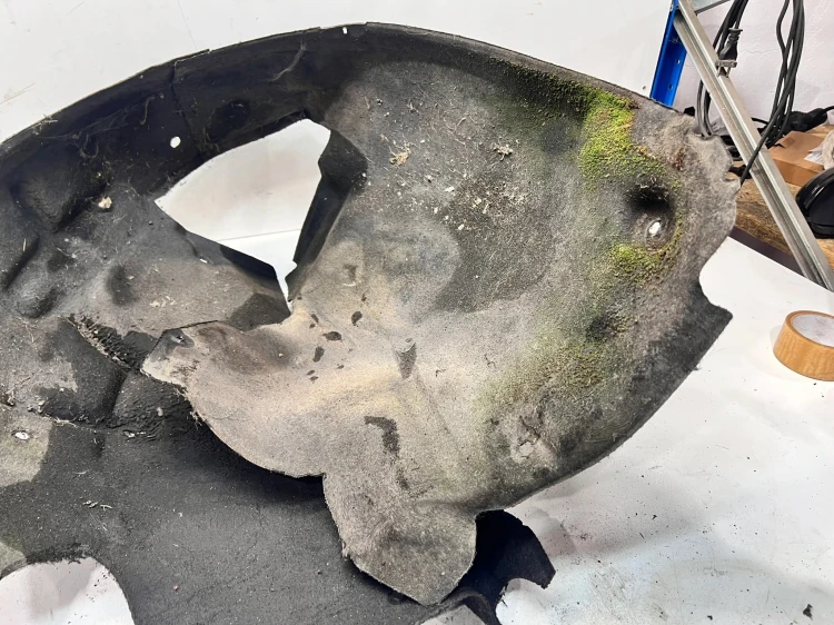 NADKOLE LEWY PRZÓD MATERIAŁOWE AUDI A4 B8 8K0821171C