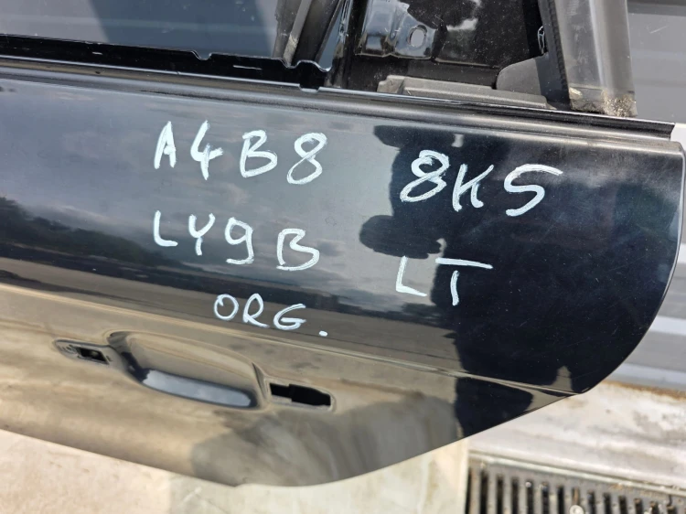 DRZWI LEWY TYŁ AUDI A4 B8 LY9B SEDAN * 2008-2016 ORYGINAŁ !!