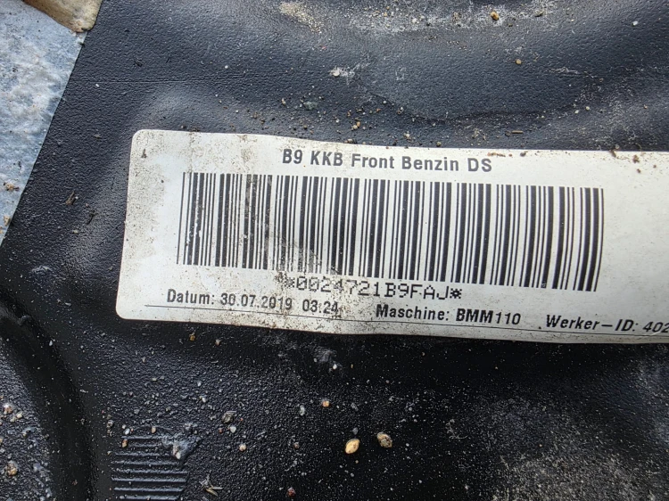 BAK ZBIORNIK PALIWA AUDI A4 B9 A5 8W 8W0201021EG BENZYNA ORYGINAŁ !!!