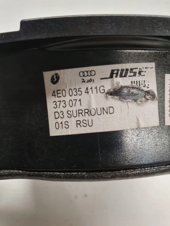GŁOŚNIK PÓŁKI TYŁ AUDI A8 D3 LIFT BOSE 4E0035411G