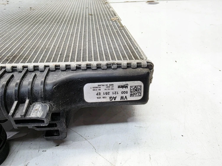 CHŁODNICA WODY AUDI TT 8S VOLKSWAGEN SEAT SKODA 2.0 TFSI 5Q0121251EP