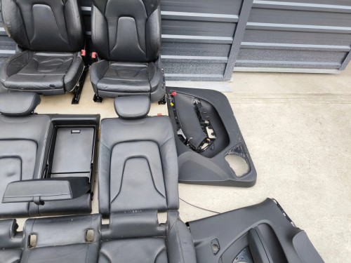 FOTEL FOTELE AUDI A5 8T COUPE SKÓRA S LINE BEZ PODGRZEWANIA KOMPLET *2*!!!