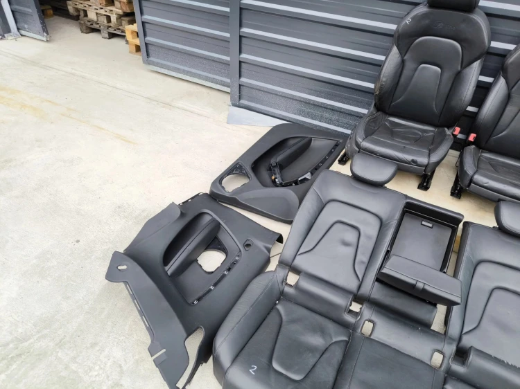 FOTEL FOTELE AUDI A5 8T COUPE SKÓRA S LINE BEZ PODGRZEWANIA KOMPLET *2*!!!
