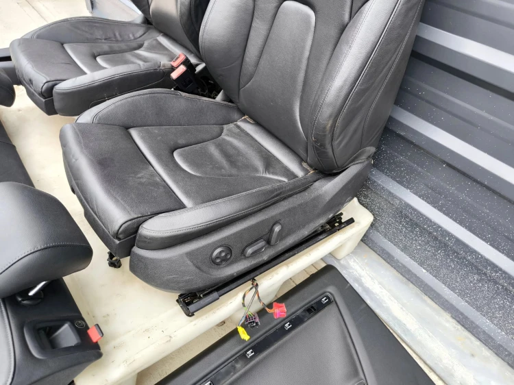 FOTEL FOTELE AUDI A5 8T COUPE SKÓRA S LINE BEZ PODGRZEWANIA KOMPLET *2*!!!