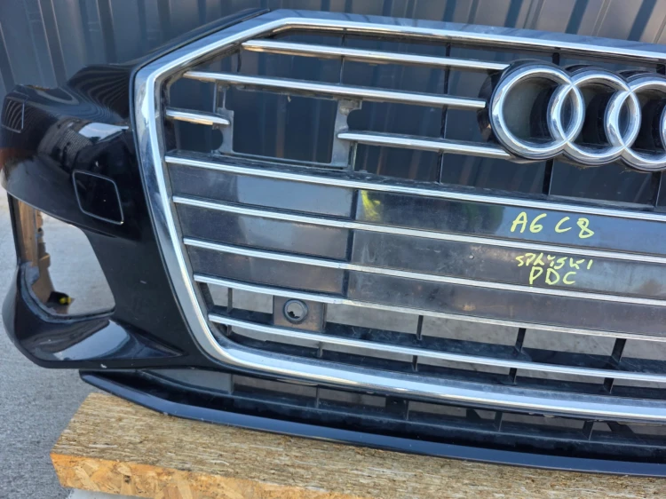 ZDERZAK PRZÓD AUDI A6 C8 S LINE 6XPDC SPRYSKI !!!