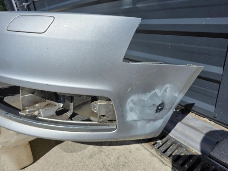 ZDERZAK PRZÓD AUDI A6 C6 LIFT LX7W 2008-2011
