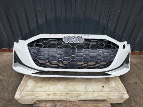 ZDERZAK PRZÓD KOMPLETNY AUDI A3 8Y S LINE 6XPDC POD RADAR LY9L KOMPLETNY !!