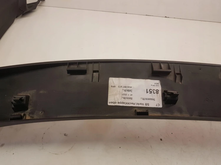 TAPICERKA KLAPY TYŁ AUDI A6 C7 AVANT 4G9867973