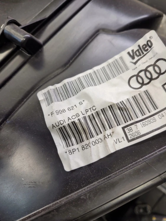 NAGRZEWNICA KOMPLETNA AUDI A3 8P LIFT 8P1820003AH