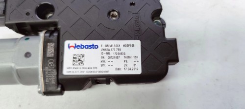 SILNICZEK SZYBERDACHU AUDI A6 C8 A8 A7 5TA877795
