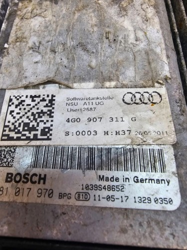STEROWNIK SILNIKA AUDI A6 C7 A7 3.0 TDI 4G0907311G