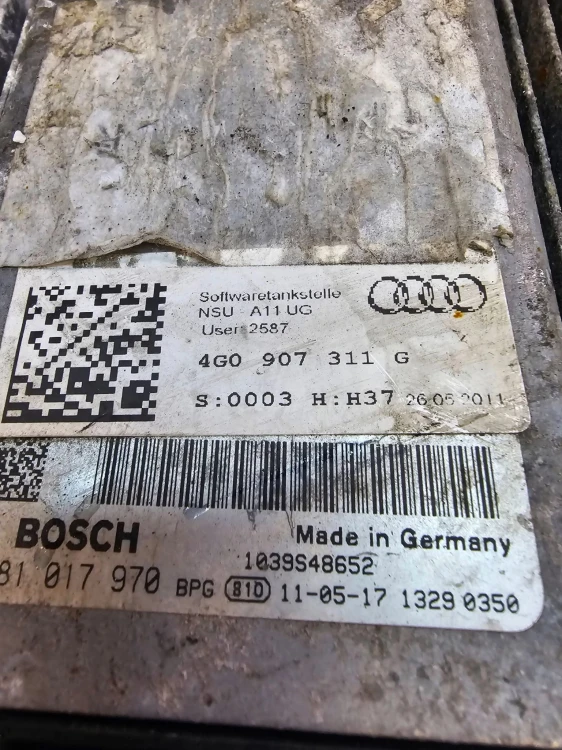 STEROWNIK SILNIKA AUDI A6 C7 A7 3.0 TDI 4G0907311G