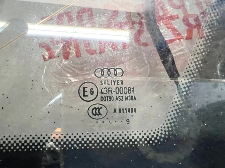 SZYBA KAROSERYJNA PRAWY TYŁ AUDI A6 C6 4F9 AVANT 2009R