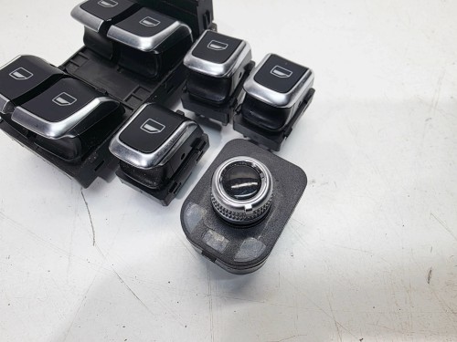 PRZEŁĄCZNIK WŁĄCZNIK SZYB CHROM AUDI A4 B8 LIFT 8K0959851F KOMPLET