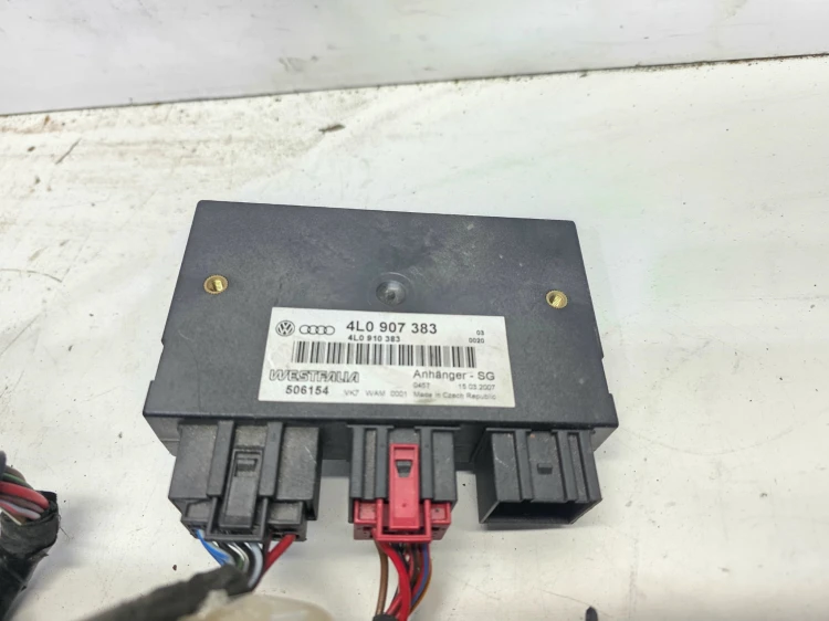 HAK HOLOWNICZY SKŁADANY + MODUŁ WESTFAILA AUDI Q7 4L 4L0092155 4L0907383