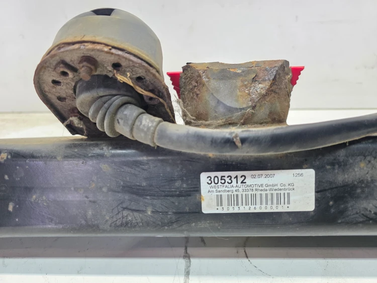 HAK HOLOWNICZY SKŁADANY + MODUŁ WESTFAILA AUDI Q7 4L 4L0092155 4L0907383
