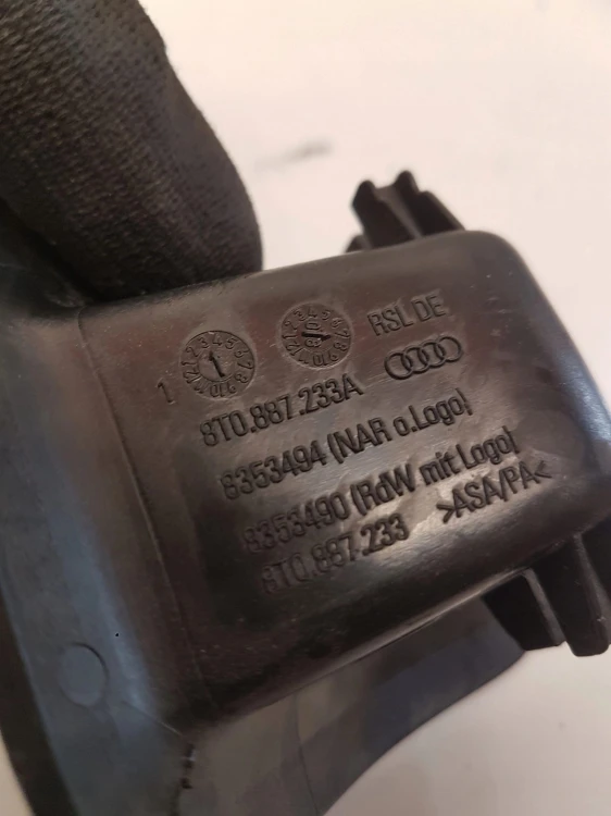 MOCOWANIE ISOFIX AUDI A4 B8 A5 Q5 8T0887233A