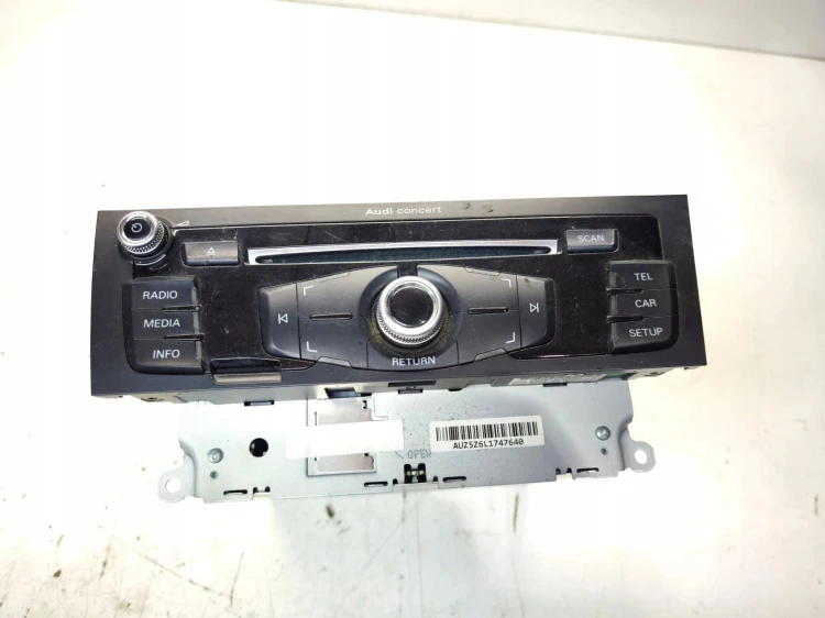 RADIO ZMIENIARKA CD AUDI A4 B8 A5 8T Q5 8R LIFT 8R2035186F UK