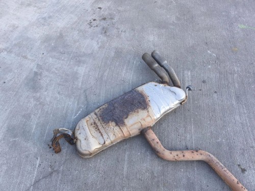TŁUMIK WYDECH AUDI A3 8P VOLKSWAGEN SEAT SKODA 1K0253411BT 1K6253611AC