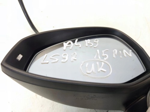 LUSTERKO ZEWNĘTRZNE LEWE AUDI A4 B9 LS9R 15 PIN UK
