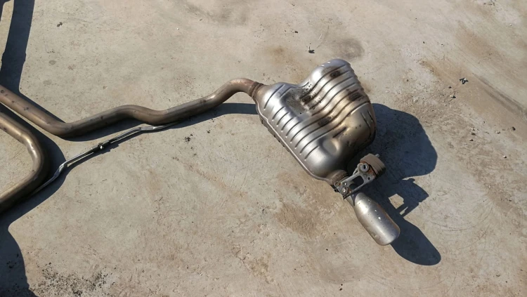 TŁUMIK WYDECH AUDI A6 C6 LIFT 2.7 3.0 TDI