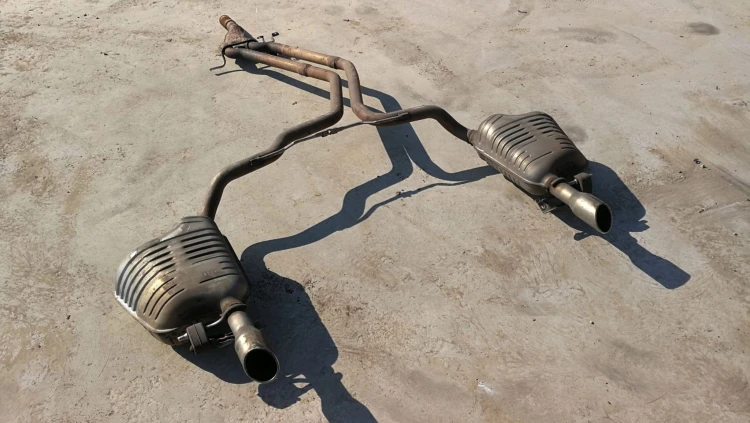 TŁUMIK WYDECH AUDI A6 C6 LIFT 2.7 3.0 TDI