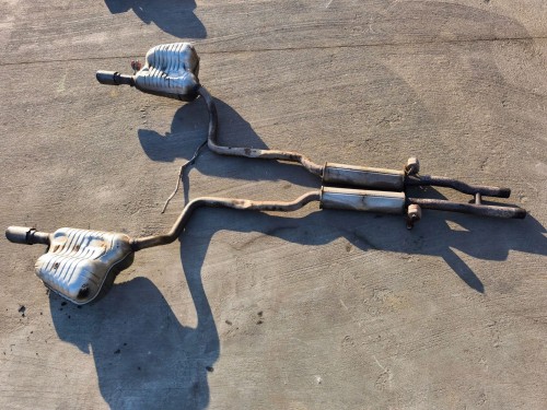 TŁUMIK WYDECH AUDI A6 C6 QUATTRO 2.4 2.8 3.2 4F0253611S 4F0253612S