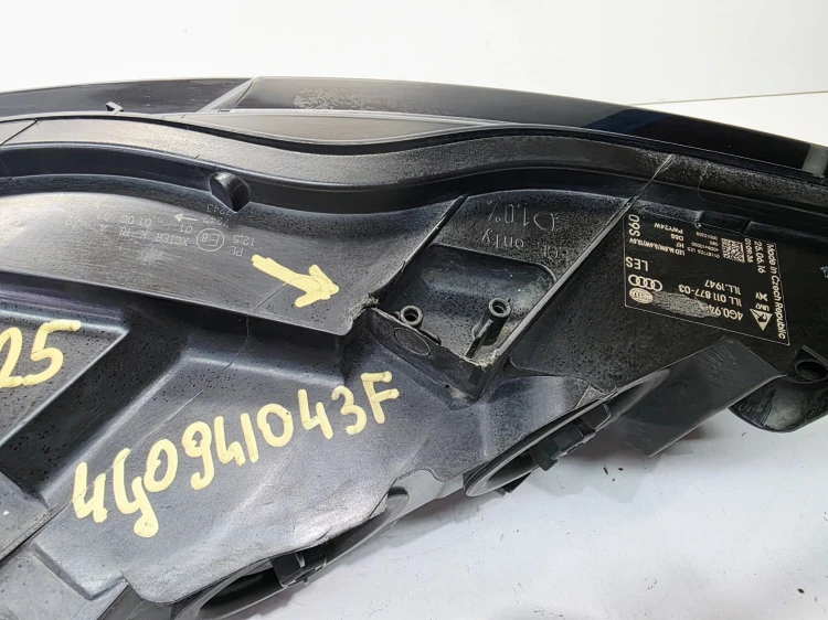 REFLEKTOR LAMPA LEWY PRZÓD BI XENON LED AUDI A6 C7 LIFT 4G0941043F EU 46/25