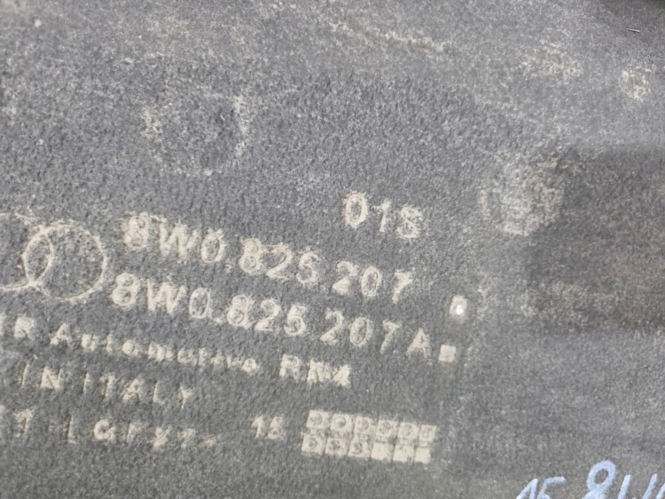 OSŁONA PODWOZIA LEWA AUDI A4 B9 A5 8W 8W0825207 ORYGINAŁ *15*