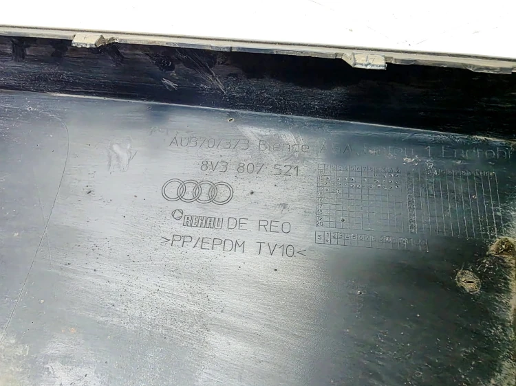 DOKŁADKA DYFUZOR ZDERZAKA TYŁ AUDI A3 8V 8V3807521