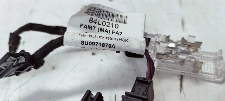 WIĄZKA SCHOWKA AIR BAG ON OFF AUDI Q3 8U 8U0971679A 1K0919237D