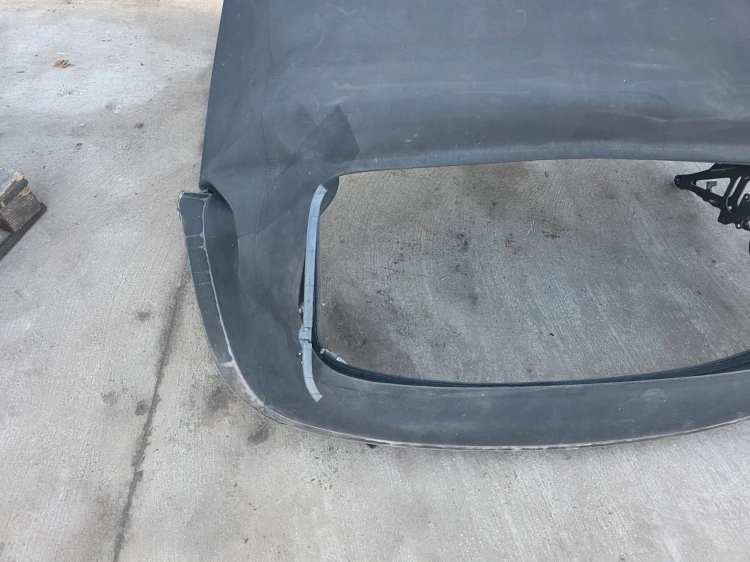 POSZYCIE DACHU DACH AUDI A3 8P7 CABRIO MATERIAŁ + STELAŻ BEZ USZKODZEŃ !!!